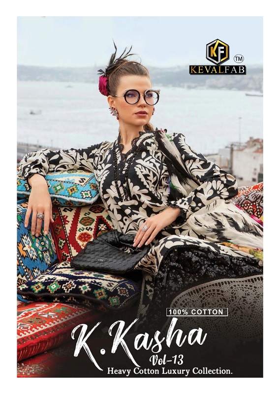 Keval K Kasha Vol-13 – Dress Material